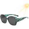 Générique Polarized Sunglasses - UV400 Protezione Ciclismo Eyewear | Driving Glasses for Golf Driving Sport Walking Summer Outdoor Beach