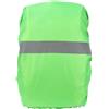 WANGSHAOWEI Coprizaino Impermeabile Copertura Antipioggia 20/35L for Zaino Impermeabile Escursionismo All'aperto Parapioggia Antipolvere Protezione UV Riflettente Notturna(Green-15-25L)