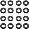 Vjsujehgy 16Pcs Universal Kayak Canoa Zattera Pagaia Anelli Anelli Paraspruzzi Pagaia Accessori di Ricambio