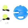 Generic Set di Palline da Rimbalzo per Allenamento da Tennis Strumenti Portatili per Pratica Personale per Tutti i Livelli di abilità - 11,81x11,81 Pollici Blu (Base, 2 Palline da Tennis)