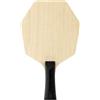 Generic Fondo esagonale per mazza da pong - Piastre di base in legno duro da 25,4 x 15,4 cm, base per racchetta a 5 strati, pavimento da paddle da competizione solido | Practice Blade For Athlete