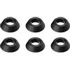 Vjsujehgy 6X Supporto per Palla, Supporto per Display Basket nel Plastica per Calcio, Pallone da Basket, Nero