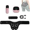 Mocoli Elettrostimolatore Muscolare, Elettrostimolatore Glutei, Elettrostimolatore EMS Set Ricaricabile con Telecomando, Dispositivo di Allenamento EMS per la stimolazione mirata dei Muscoli dei Glutei