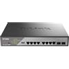 D-Link Dss 200G-10MPP - Interruttore - Managed - 8 x 10/100/1000 ( Poe