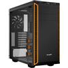 BEQUIET_ PURE BASE 600 Window Kit Case Tower Nero/Arancione Finestra