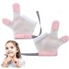 Sucritude 1 Paio Succhiamento Pollice, Thumb Sucking Glove Kids, Antisucchiamento ditos, Tappo Per Ventosa Per Pollice E Protezione Per Succhiare Pollice, Protezione ditos (S/M/L)