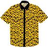 Dortmund BVB Borussia Dortmund Festival, Camicia Estiva da Uomo, Stile retrò, Colore Nero e Giallo, Confezione da 1, Giallo., S