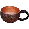 PUXZYAX Tazza da degustazione in rame, elegante e con un tocco vintage, perfetta per qualsiasi set da tè e caffè, non facile da rovesciare. Tazza da sakè