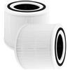 Legpador 2 Pezzi Filtri Purificatore, Filtro Purificatore Aria, Filtri di Ricambio per Levoit Core 300 Purificatori d'Aria, Filtraggio ad Alta Efficienza(Bianco)
