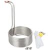 Lfhelper Spirale di raffreddamento a immersione, a forma di serpente di raffreddamento, a spirale di raffreddamento, diametro 23 cm, tubo di raffreddamento per birra, birra, serpente di