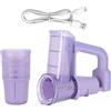 Generic Tritatutto Elettrico - Set Di Tagliaverdure Ricaricabile, Robot Da Culinario Compatto, Grattugia Per Formaggio, Potente Tritatutto Multifunzionale, Lame In Acciaio Inossidabile, Trattamento Veloce