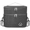 TUXUNQING Borsa Termica Piccola 9,6L, Porta Pranzo, Mini Frigo, Lunchbox Isolata per Lavoro, Viaggi, Ufficio e Picnic