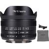 7artisans Obiettivo Fisheye APS-C 190° Ultra grandangolare manuale F2.8 II 7,5 mm obiettivo fisso F2.8 II, A7R, A7RII, A6500, A6300, A6000, A5000