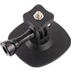 Tsophreniq Adattatore montaggio per casco antiurto per action camera Installazione semplice Staffa adattatore per montaggio meteorologico Staffa leggera per fotocamera attacco rapido