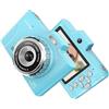 Trayneel Fotocamera HD a doppio obiettivo con schermo IPS da 2 8 pollici, sensore CCD da 48 MP, 2 video 5K UHD, supporto OTG, compatibilità con schede TF e zoom ottico 8x per uso studentesco (verde)