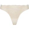 Calvin Klein Donna Perizoma Thong Intimo, Bianco (Ivory), M