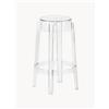 Kartell Sgabello alto di design Charles Ghost -