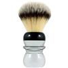 Razorock pennello da barba sintetico Plissoft BC Silvertip 24mm
