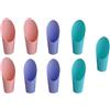 Angoily Set 9 Pezzi Paletta in Plastica per Piante Grasse e Orto, Utensili da Giardino Facili da Pulire, per Trapianto la Coltivazione di Piantine Colore Casuale