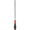 QUARKZMAN Lima Per Catene, 4mm (5/32-inch) Lima Rotonda Affilatura Catene Con Impugnatura In Plastica Per Affilatura, Smerigliatura Catene Da Motosega, Rosso, Nero