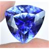 11.65 Ct Zaffiro Naturale Ceylon Blu Trillion Asterismo GIA Loose