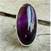 Fantastico Ametista Gemma 925 Argento Sterling Artigianale Anello Tutti Misura