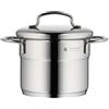 WMF Mini pentola Alta Ø 12 cm ca. Coperchio in Acciaio Inox Cromargan® lucidato, Adatto a Piani Cottura a induzione, Lavabile in lavastoviglie, 1 l