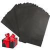 Svalor 60 fogli di carta velina nera, 21x30cm carta da imballaggio | carta velina per fai da te