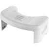 Eivdru Sgabello per WC pieghevole per il bagno, squatty Potty, deambulatore antiscivolo per il bagno, sgabello da bagno, comodo sgabello antistitichezza per bambini adulti