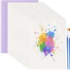 Realjoy Carta Acquerello, 50 Fogli 200g/m² Fogli Acquerello A4, Carta Cotone per Pittori, Principianti, Pittura e Disegno con Acquarello(29.7x21cm)