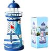PAPU Portacandele Faro, portacandele in metallo, portacandele natalizio, altezza 18 cm