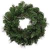 Aurora Store.it Ghirlanda Natalizia Verde per Porta dietroporta da Ø 40 cm con 80 Punte 2 tipologie di rami Molto folta Decorazioni Natalizie addobbi per la casa Decorazione di Natale Corona Verde Tonda Fuori Porta