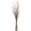 DRYEN 10 ramoscelli artificiali ricci di salice, 66 cm, rami di salice secco realistici, fili di ferro pieghevoli, fiori floreali artificiali