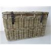 fantasie d oriente Cesto Baule Porta Biancheria Vimini Rattan GIUNCO KUBU CM 75X46X43 H Porta Giochi Vimini