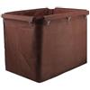 Generic Sacco di Ricambio per Carrello della Biancheria - Borsa in Tela Rimovibile da 400L per Cesto della Biancheria a Rotolamento, Ideale per Camere d'Hotel