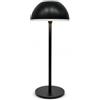 TEK ONE Tecnologia Lampada da Tavolo LED Ricaricabile Touch 1W Wireless | 3 Luci CCT Calda Naturale Fredda | USB-C | Design Moderno Minimal | Ideale per Ristorante Bar Comodino Scrivania (Nero)