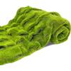 CEWUDA Muschio Finto per Decorazioni 100 x 100 cm Tappeto di Muschio Stabilizzato Nylon Verde Artificiale Muschio Sintetico per Modellismo Terrario Casa Decori Natale Pasqua Parete