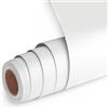 UIOK Vinile Adesivo, Matte Grigio Chiaro Vinile 30,5 x 457,2 cm Vinil Permanente Adesivo per Cricut, Rotolo Pellicola in Grigio Chiaro Vinil Plotter per Regali Fai Da Te, Tazze