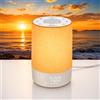 eSynic 2 in 1 Sveglia Luminosa Alba e Macchina Rumore Bianco, Luce Notturna Display Dimmerabile, 30 Suoni Rilassanti, Timer, Snooze, Volume Regolabile, Sunrise Alarm Clock da Comodino con Spina