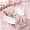 DeZerlor Confezione da 100 tovaglioli in garza, color rosa, da tavola, all'ingrosso, 53 x 53 cm, per festa del Ringraziamento, matrimoni, damigelle, baby shower, feste dei 16 anni