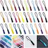 Generic Corda Cerniera, Estensione Cerniera,Diversi Colori Corda di Nylon Adatto per Vestiti, Zaini, Valigie,36 Pezzi