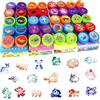 Aohyue 40 Pezzi Timbri Autoinchiostranti per Bambini,Cartoni Animati Kit Set di Strumenti Auto Inchiostrazione Timbri, Adatto per Ricompense Scolastiche, Compleanno e Natale, Scrapbooking e Album