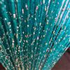 Vagasi 2 Tende 100 x 200 cm Pannelli divisori per interni Glitterata Tende per porta finestra Divisorio di Stanze