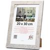 3-B Cornice portafoto ISEO - grigio (struttura in cemento) - 20 x 30 cm - Cornice in legno, cornice portafoto con vetro acrilico