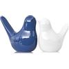 XMGZQ Piccola statua e scultura in ceramica a forma di uccello, decorazione per la casa, ornamento moderno a forma di animale per soggiorno, camera da letto, tavolino da caffè, centrotavola, libreria