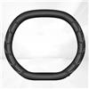 QGQFDEYUNB Coprivolante Coprivolante per auto doppio tipo D per TUTTI per Dacia per Duster Spring Bigster 2024 2025 Accessori interni per volante(Leather White C)