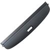 Generico Tenda Bagagliaio Auto Tenda per Bagagliaio di Un'auto per Q3 per S-Line F3 RS 2019-2024 Portapacchi Retrattile Impermeabile Copertura del Cuscinetto Partizione Tronco Cappelliera Coperchi