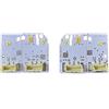 SGHFUVE Fari Anteriori Per BMW Serie 1 2 F40 118i F44 228IX 2019 2020 2021 2022 2023 Angel Eyes Bianchi DRL Faro A LED Luce Diurna 63119448116 63119448115 Faro(Left and Right(2pcs))
