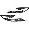 Lently Fari Anteriori Fanali Auto Faro Anteriore Copertura Trasparente Per BMW Serie 5 E60 E61 525i 530i 545i 550i 2003-2010 Faro Borsette Copriobiettivo Paralume(Headlight Strip)