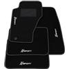 Somer Car Kit Tappetini Auto compatibili con Jeep Grand Cherokee WJ 1999-2004 | Set Tappeti in Moquette, ricamo Sport, Tappeto auto su misura